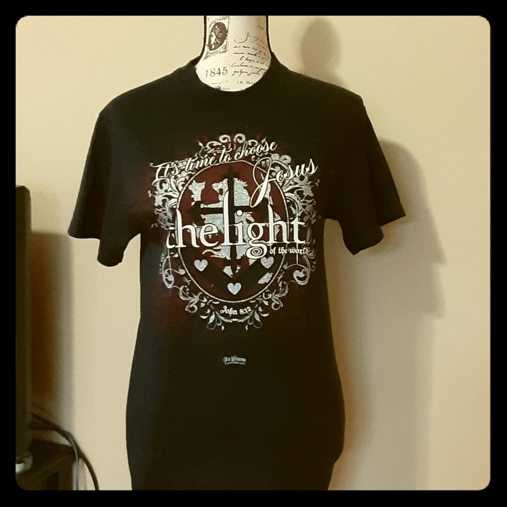 Black tshirt lts time to choose Jesus